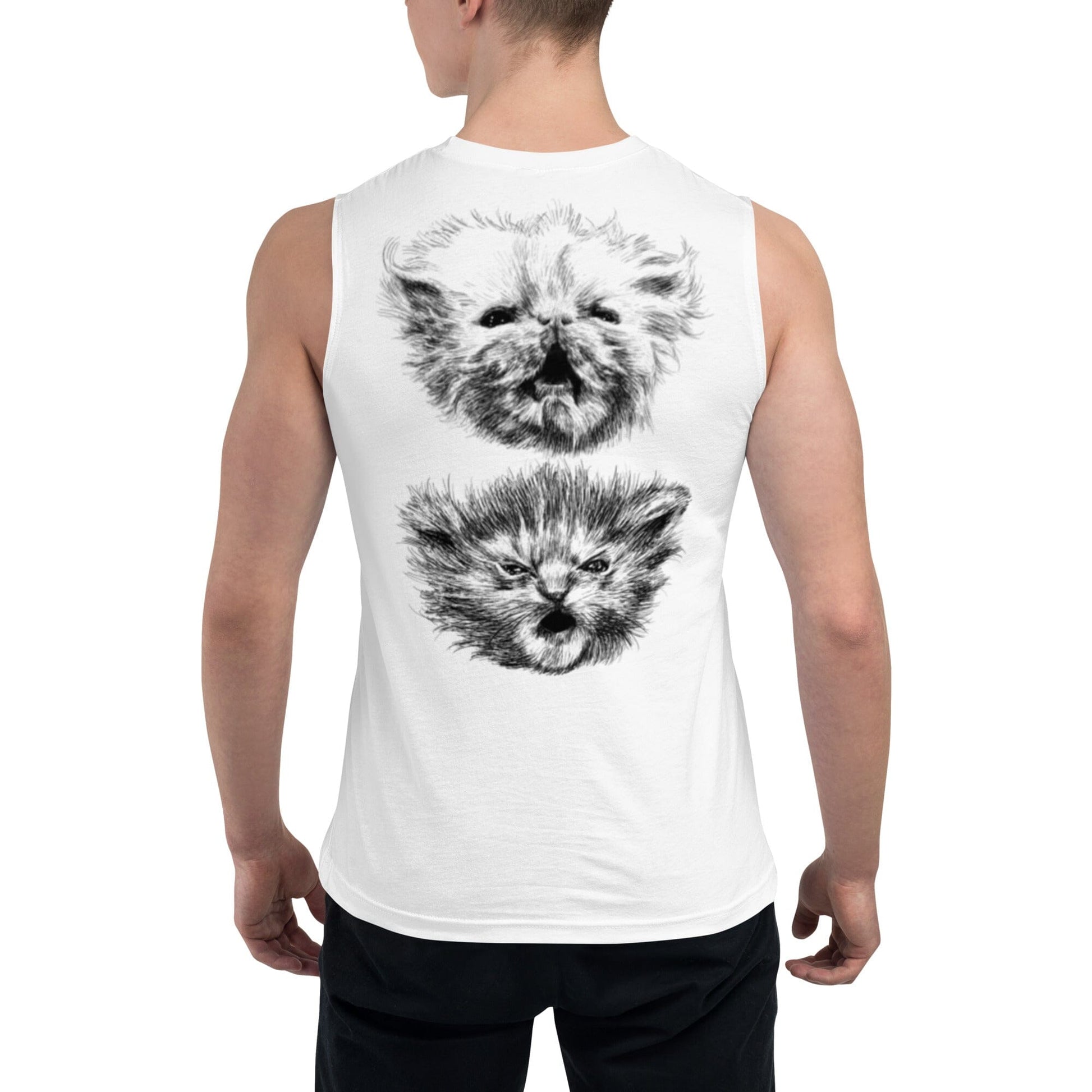 WispTot Muscle Shirt [Unfoiled] (All net proceeds go to equally to Kitty CrusAIDe and Rags to Riches Animal Rescue) JoyousJoyfulJoyness 