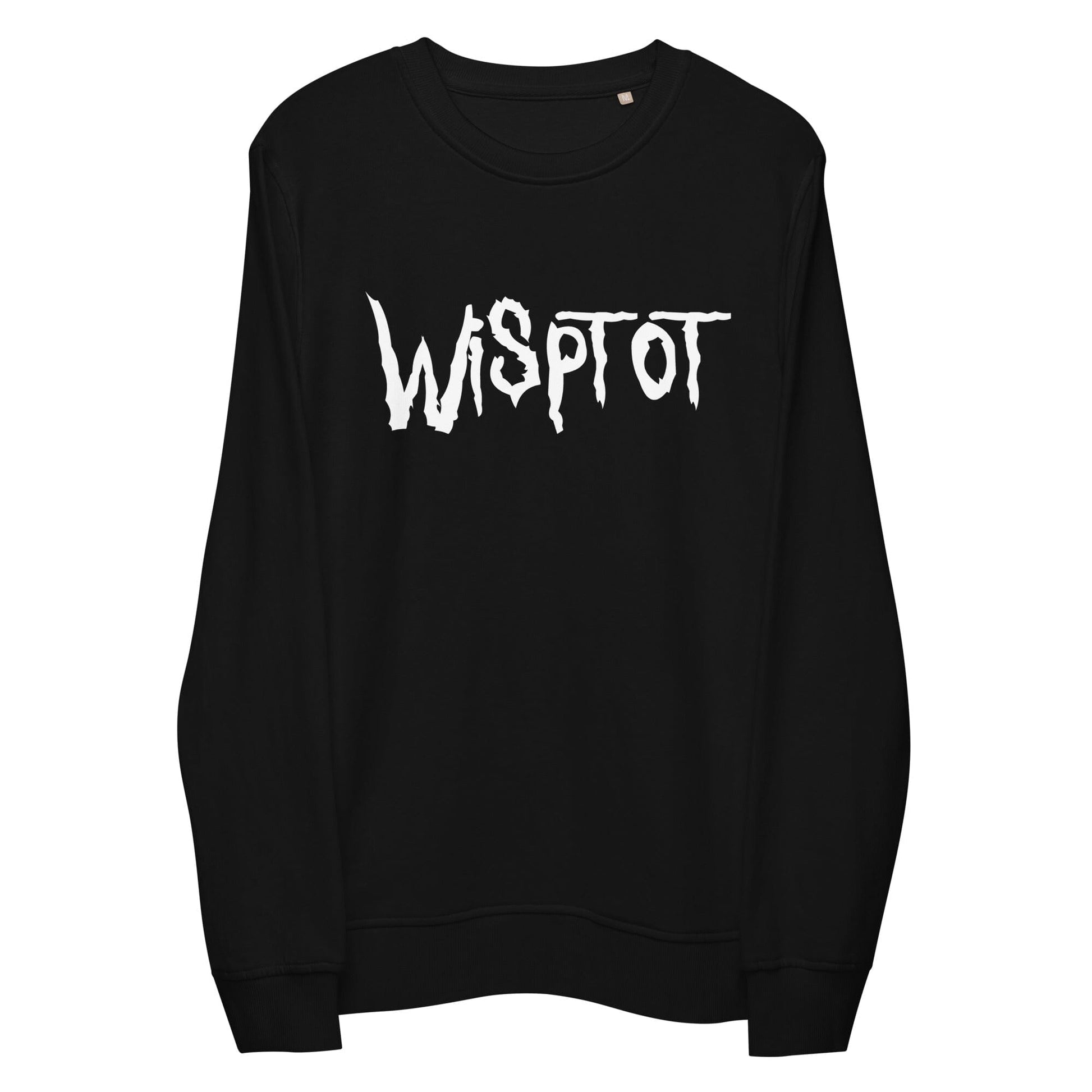 BLACK WispTot Sweatshirt [Unfoiled] (All net proceeds go to equally to Kitty CrusAIDe and Rags to Riches Animal Rescue) JoyousJoyfulJoyness S 