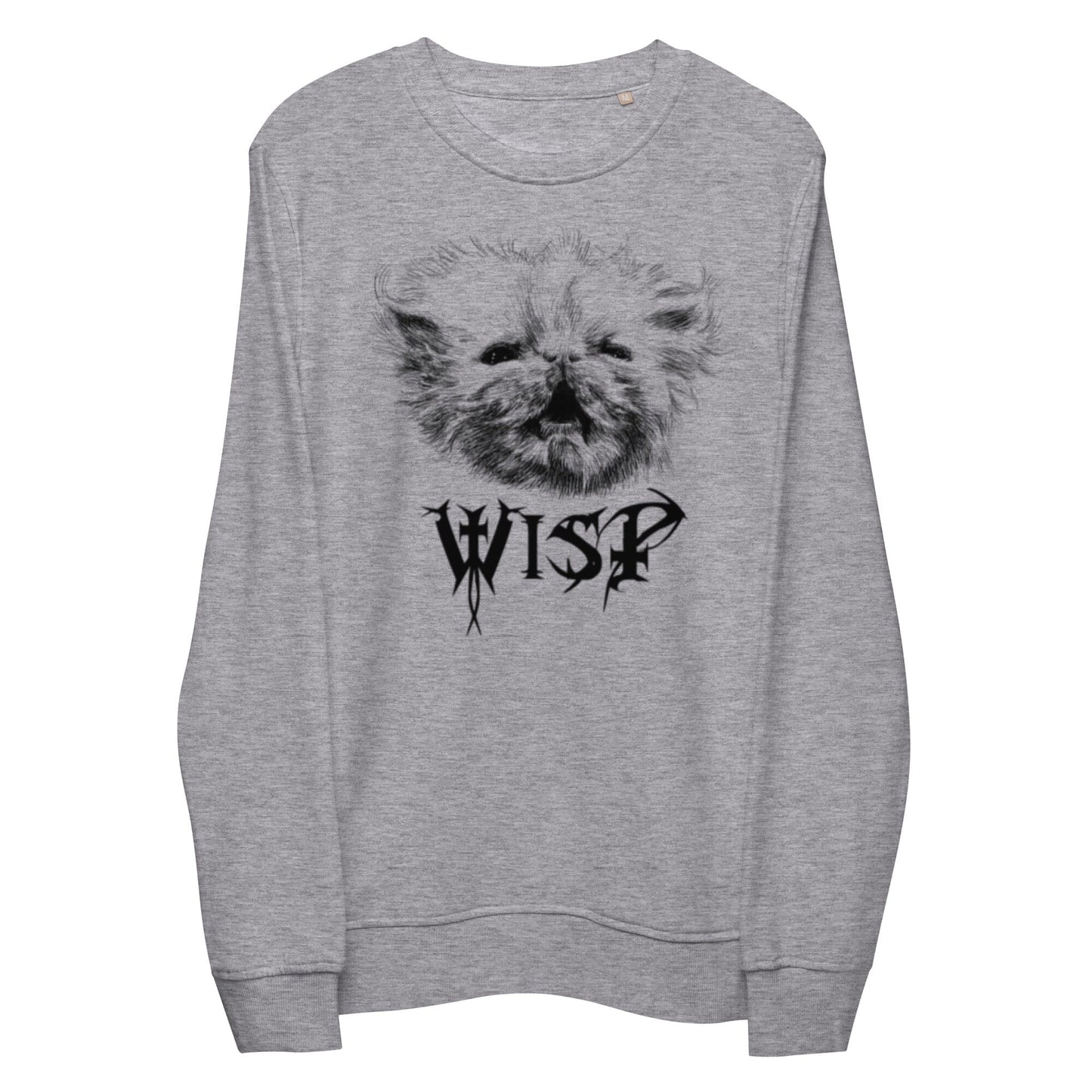 Metal Wisp Sweatshirt [Unfoiled] (All net proceeds go to Rags to Riches Animal Rescue) JoyousJoyfulJoyness Grey Melange S 