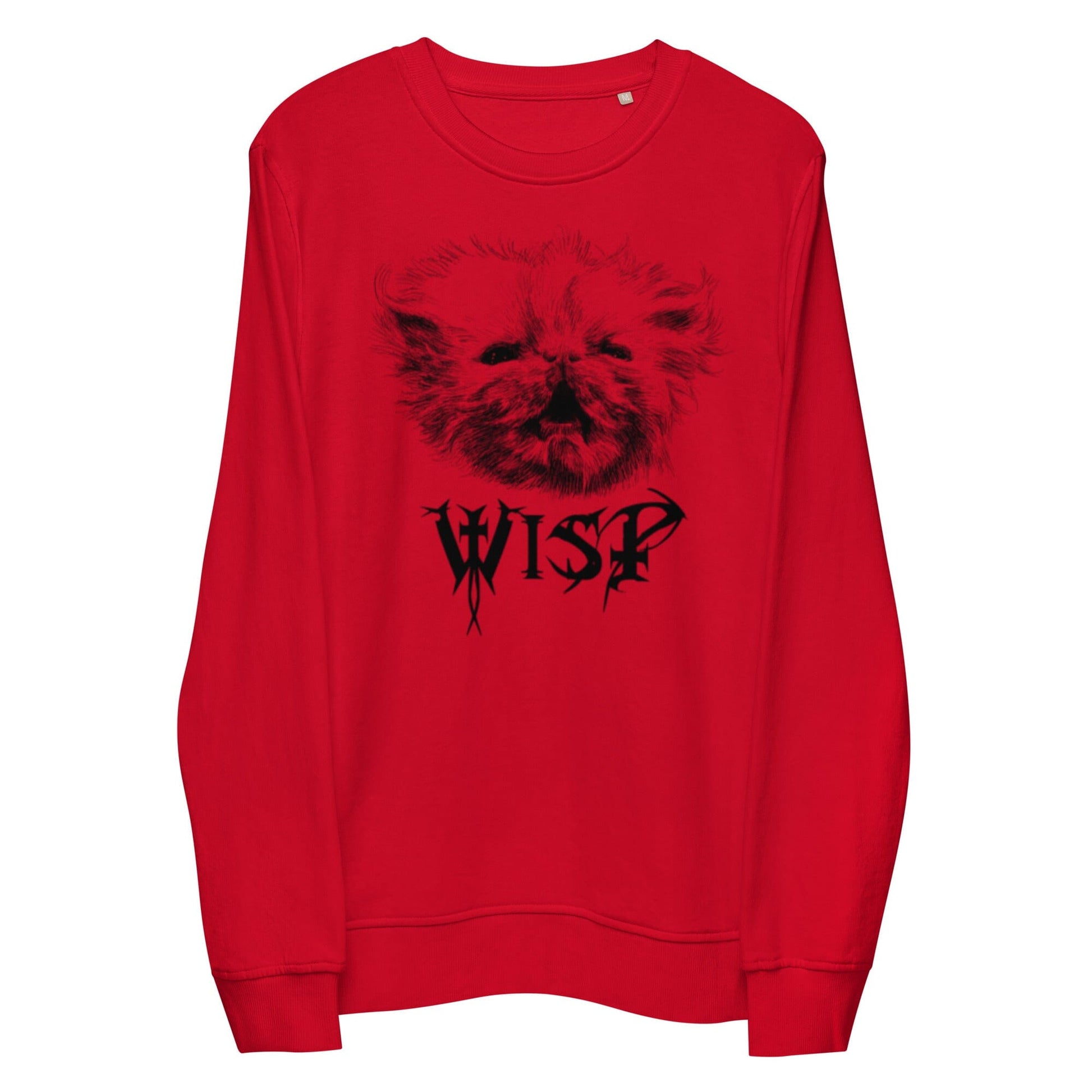 Metal Wisp Sweatshirt [Unfoiled] (All net proceeds go to Rags to Riches Animal Rescue) JoyousJoyfulJoyness Red S 