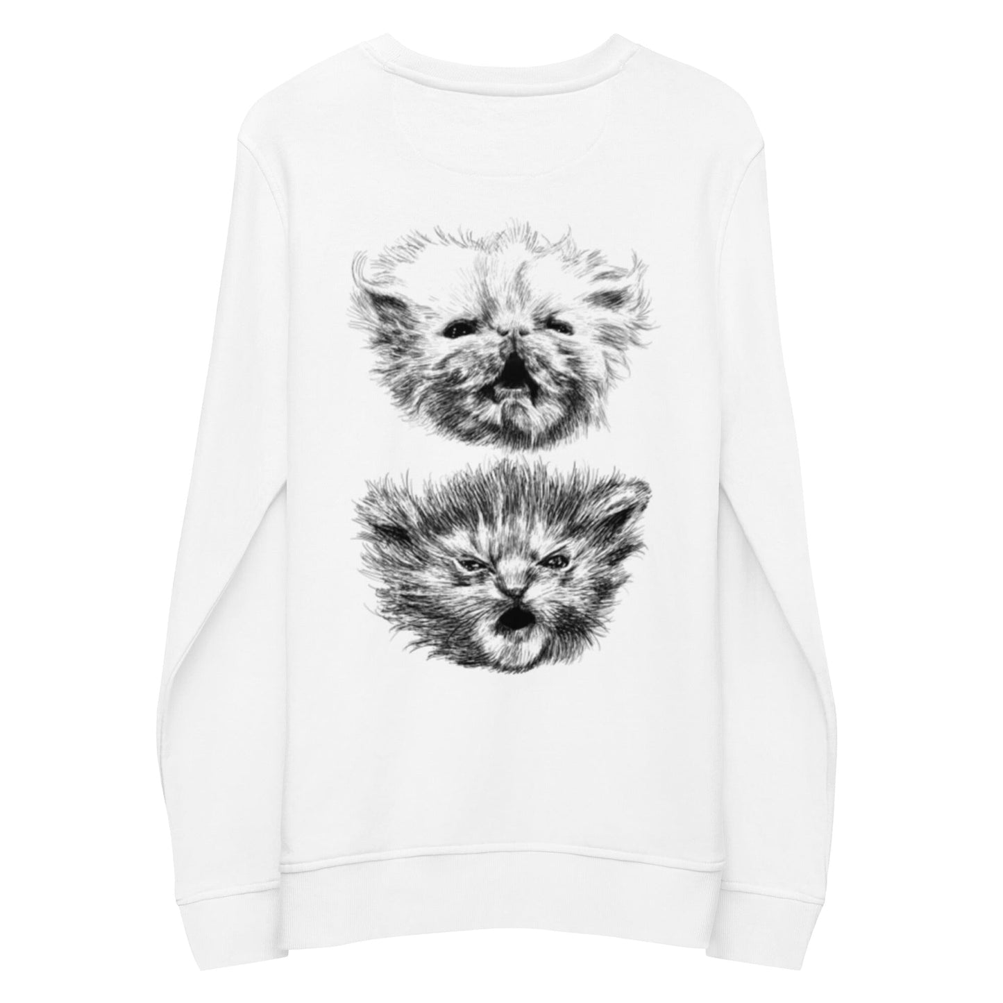 WispTot Sweatshirt [Unfoiled] (All net proceeds go to equally to Kitty CrusAIDe and Rags to Riches Animal Rescue) JoyousJoyfulJoyness 