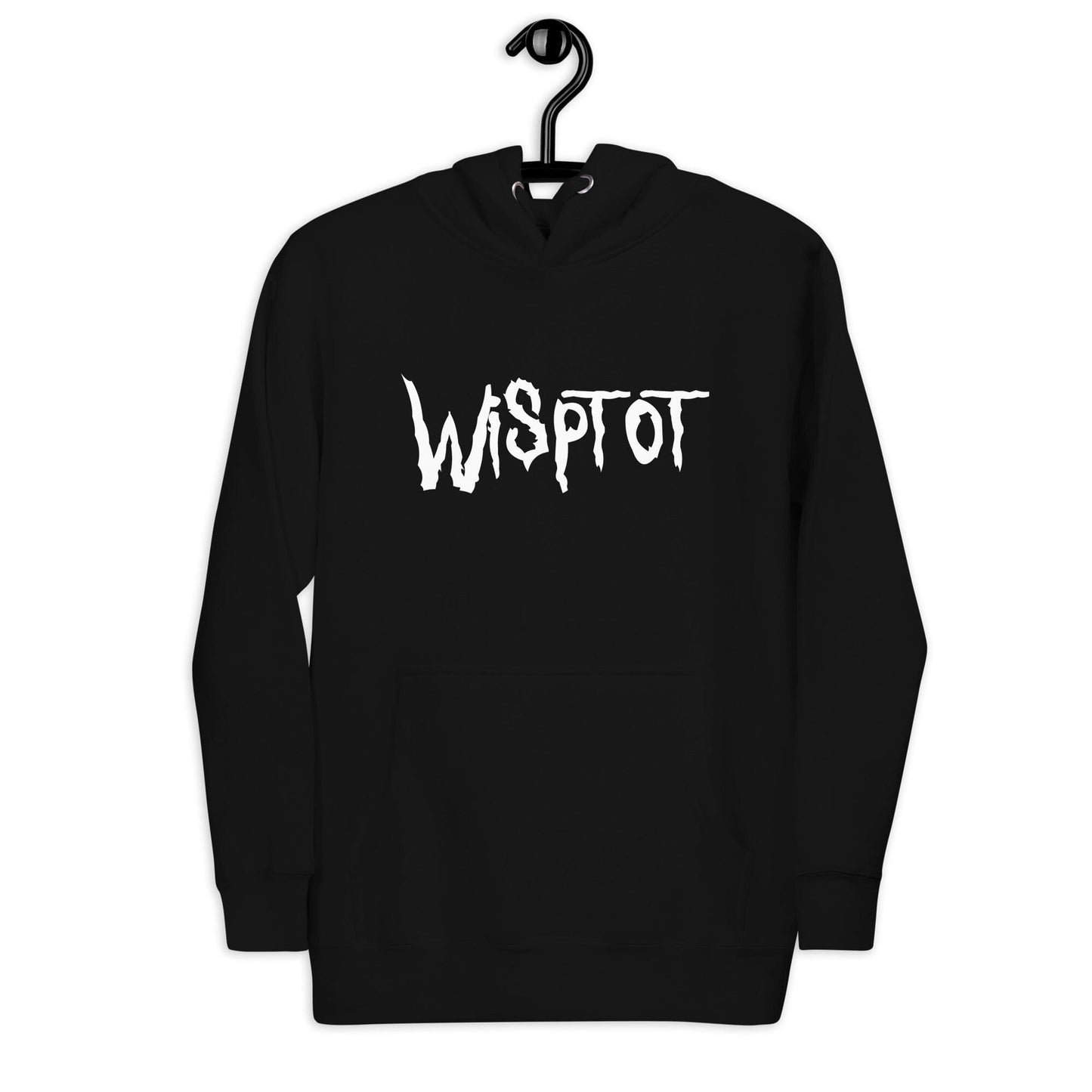 BLACK WispTot Hoodie [Unfoiled] (All net proceeds go to equally to Kitty CrusAIDe and Rags to Riches Animal Rescue) JoyousJoyfulJoyness S 