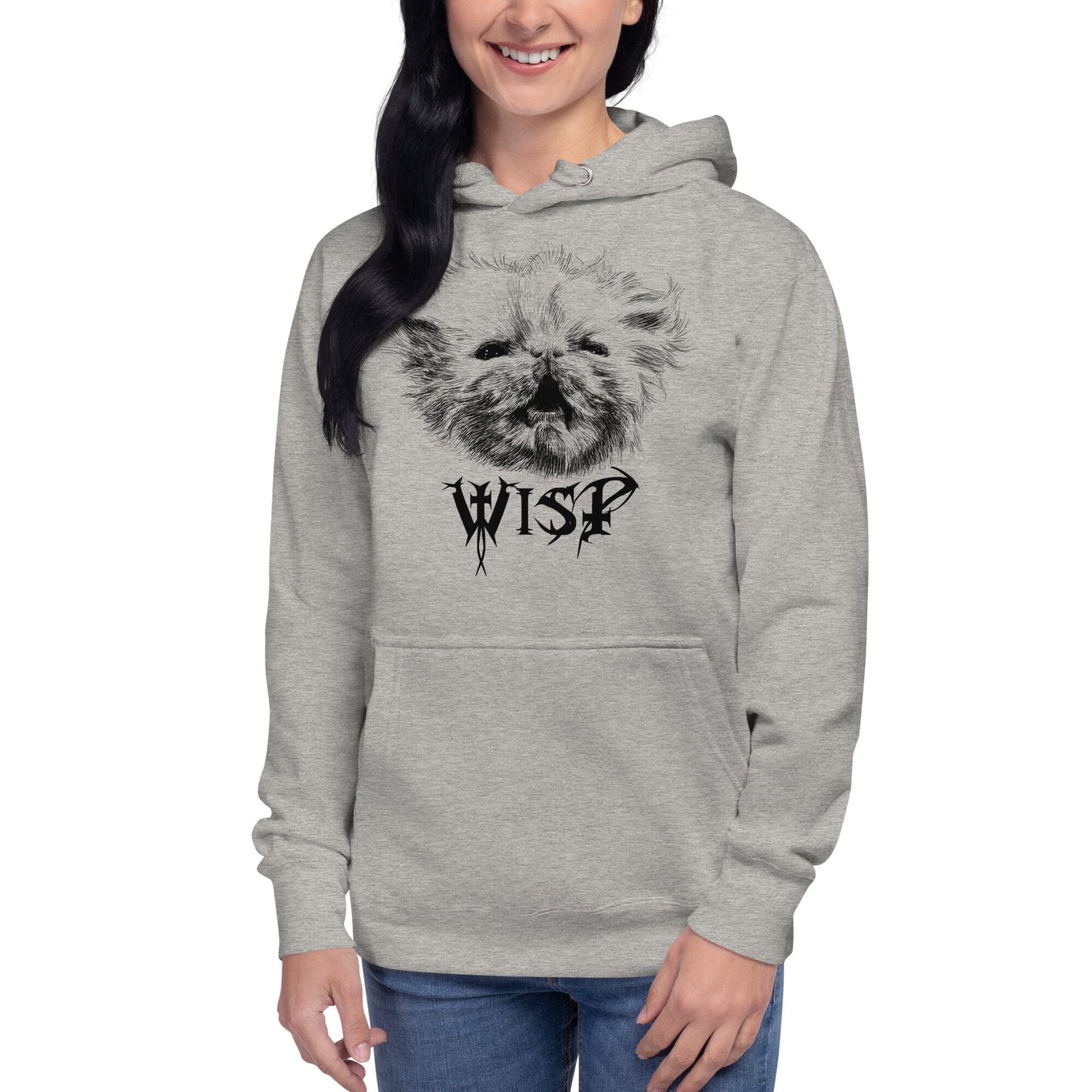 Metal Wisp Hoodie [Unfoiled] (All net proceeds go to Rags to Riches Animal Rescue) JoyousJoyfulJoyness Carbon Grey S 