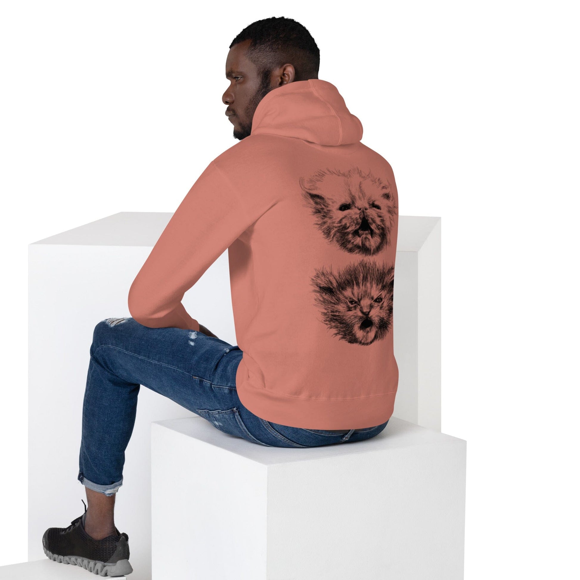 WispTot Hoodie [Unfoiled] (All net proceeds go to equally to Kitty CrusAIDe and Rags to Riches Animal Rescue) JoyousJoyfulJoyness 