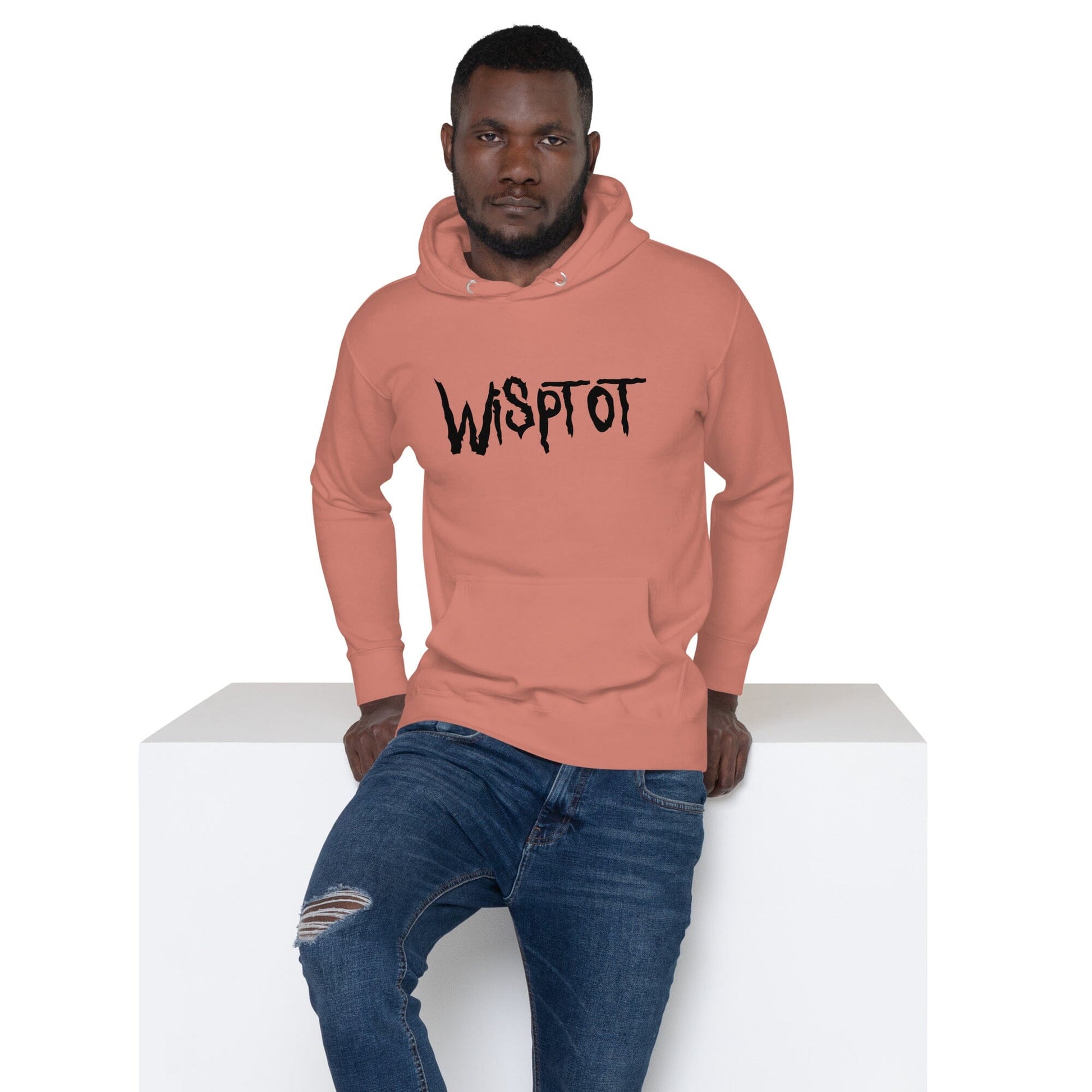 WispTot Hoodie [Unfoiled] (All net proceeds go to equally to Kitty CrusAIDe and Rags to Riches Animal Rescue) JoyousJoyfulJoyness Dusty Rose S 