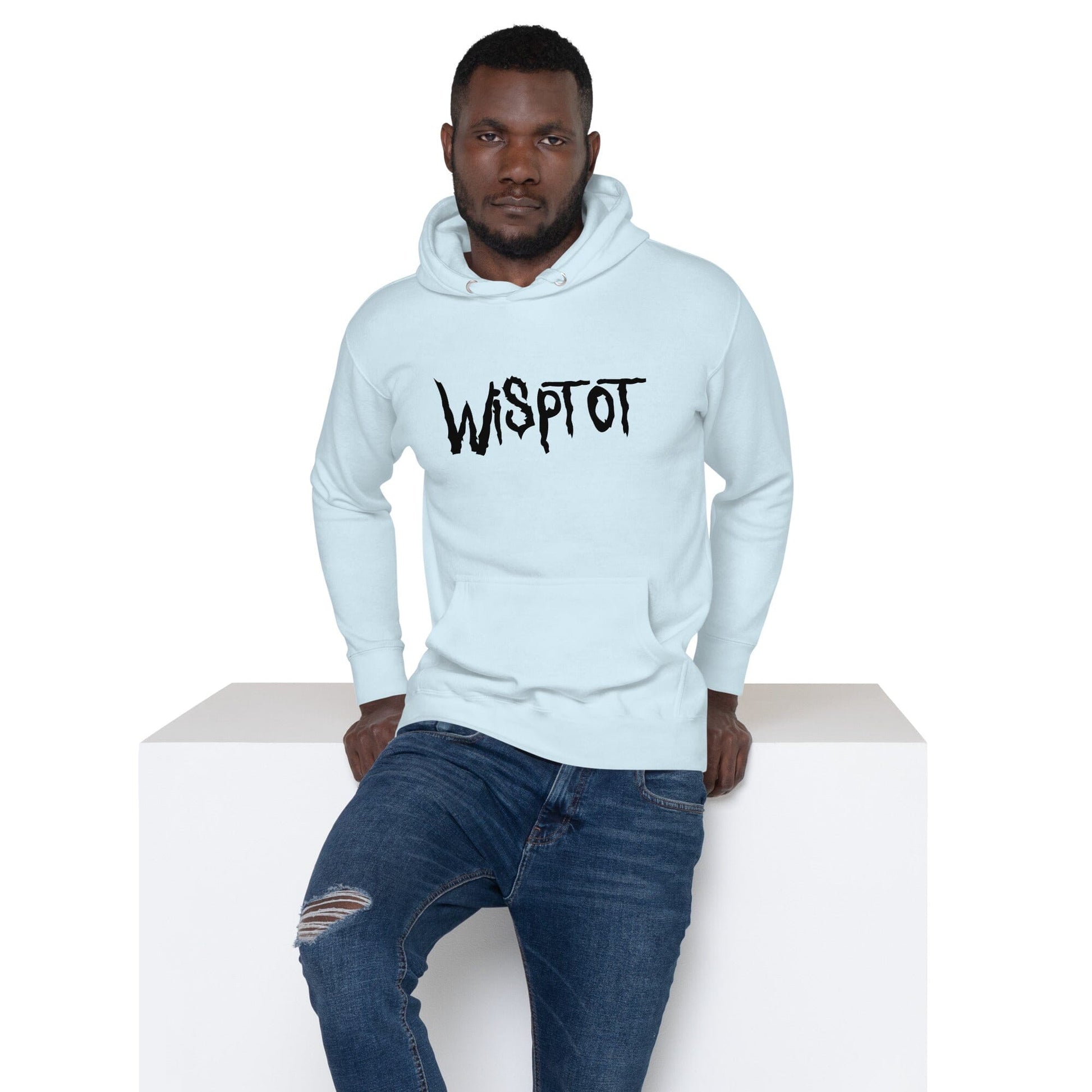 WispTot Hoodie [Unfoiled] (All net proceeds go to equally to Kitty CrusAIDe and Rags to Riches Animal Rescue) JoyousJoyfulJoyness Sky Blue S 