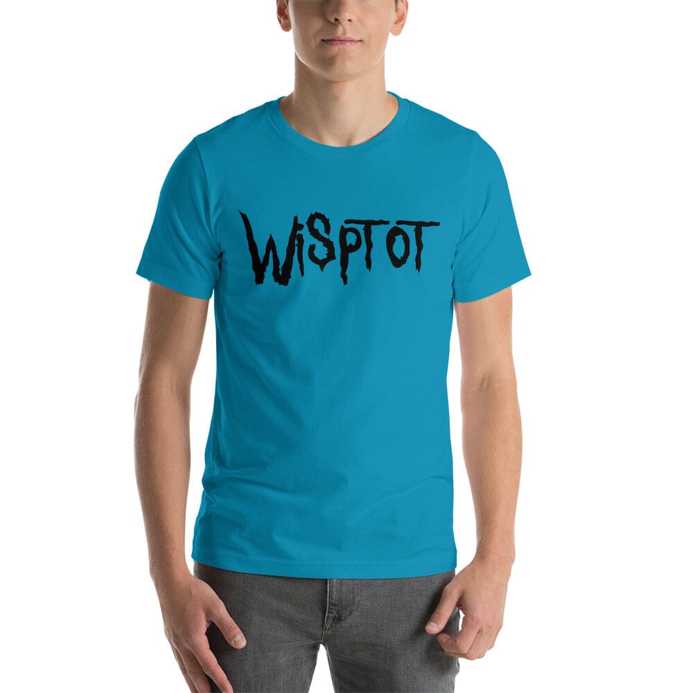 WispTot T-Shirt [Unfoiled] (All net proceeds go to equally to Kitty CrusAIDe and Rags to Riches Animal Rescue) JoyousJoyfulJoyness Aqua S 