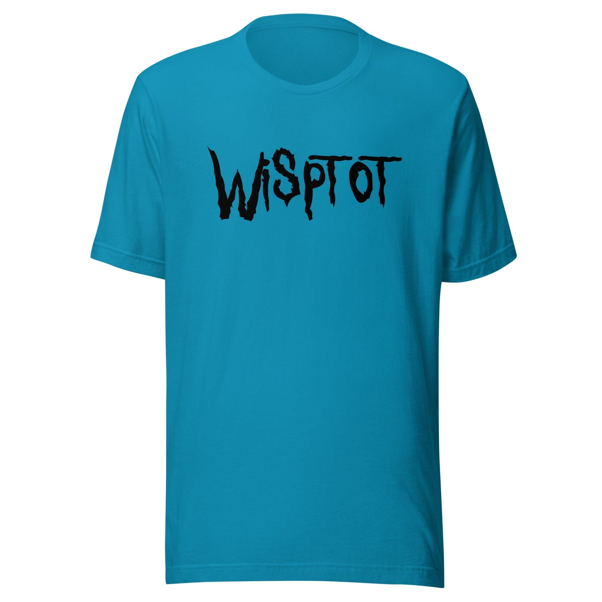 WispTot T-Shirt (Extended Sizing) [Unfoiled] (All net proceeds go to equally to Kitty CrusAIDe and Rags to Riches Animal Rescue) JoyousJoyfulJoyness Aqua 3XL 