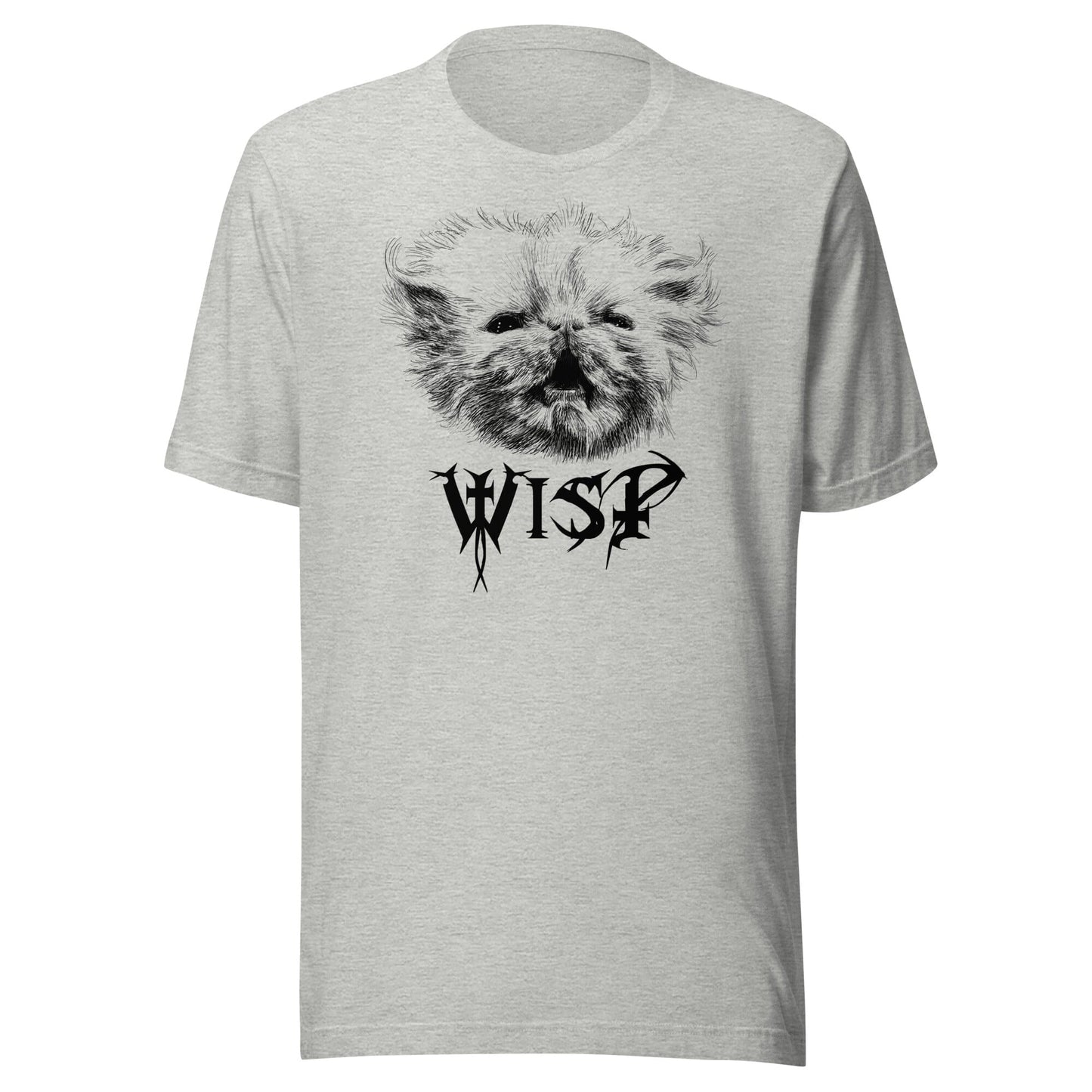 Metal Wisp T-Shirt [Unfoiled] (All net proceeds go to Rags to Riches Animal Rescue) JoyousJoyfulJoyness Athletic Heather XS 