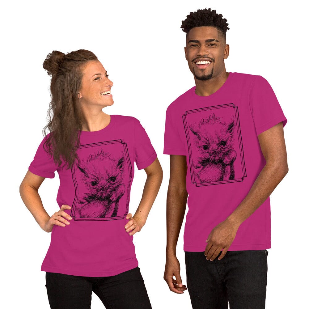 Scrungle Wisp T-Shirt [Unfoiled] (All net proceeds go to Rags to Riches Animal Rescue, Inc.) JoyousJoyfulJoyness Berry S 