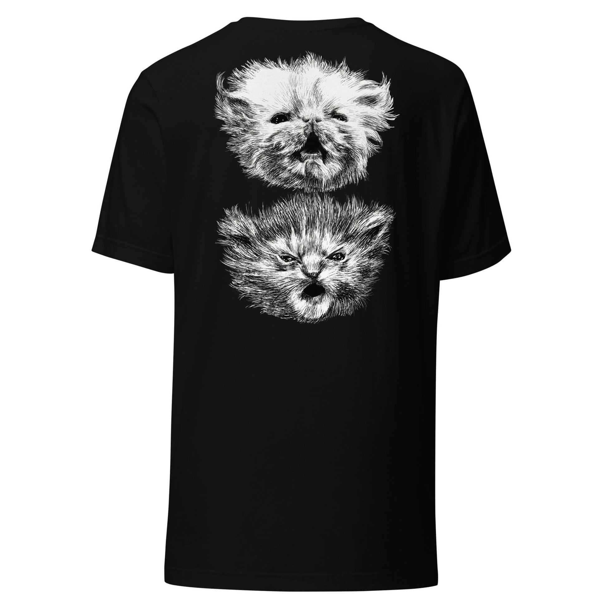 BLACK WispTot T-Shirt [Unfoiled] (All net proceeds go to equally to Kitty CrusAIDe and Rags to Riches Animal Rescue) JoyousJoyfulJoyness 