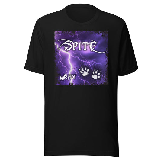 WispTot Album T-Shirt [Unfoiled] (All net proceeds go to equally to Kitty CrusAIDe and Rags to Riches Animal Rescue) JoyousJoyfulJoyness Black XS 