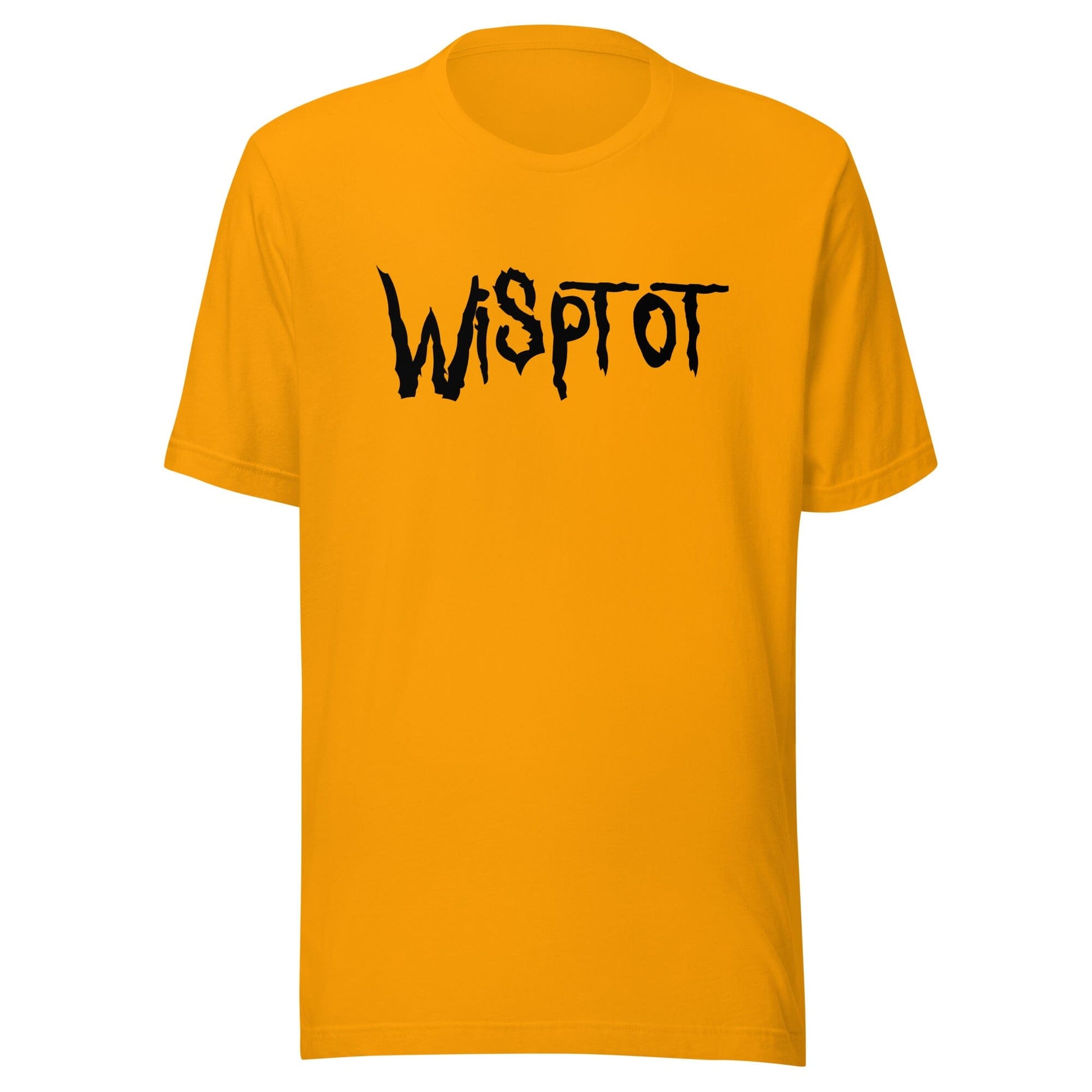WispTot T-Shirt (Extended Sizing) [Unfoiled] (All net proceeds go to equally to Kitty CrusAIDe and Rags to Riches Animal Rescue) JoyousJoyfulJoyness Gold 3XL 