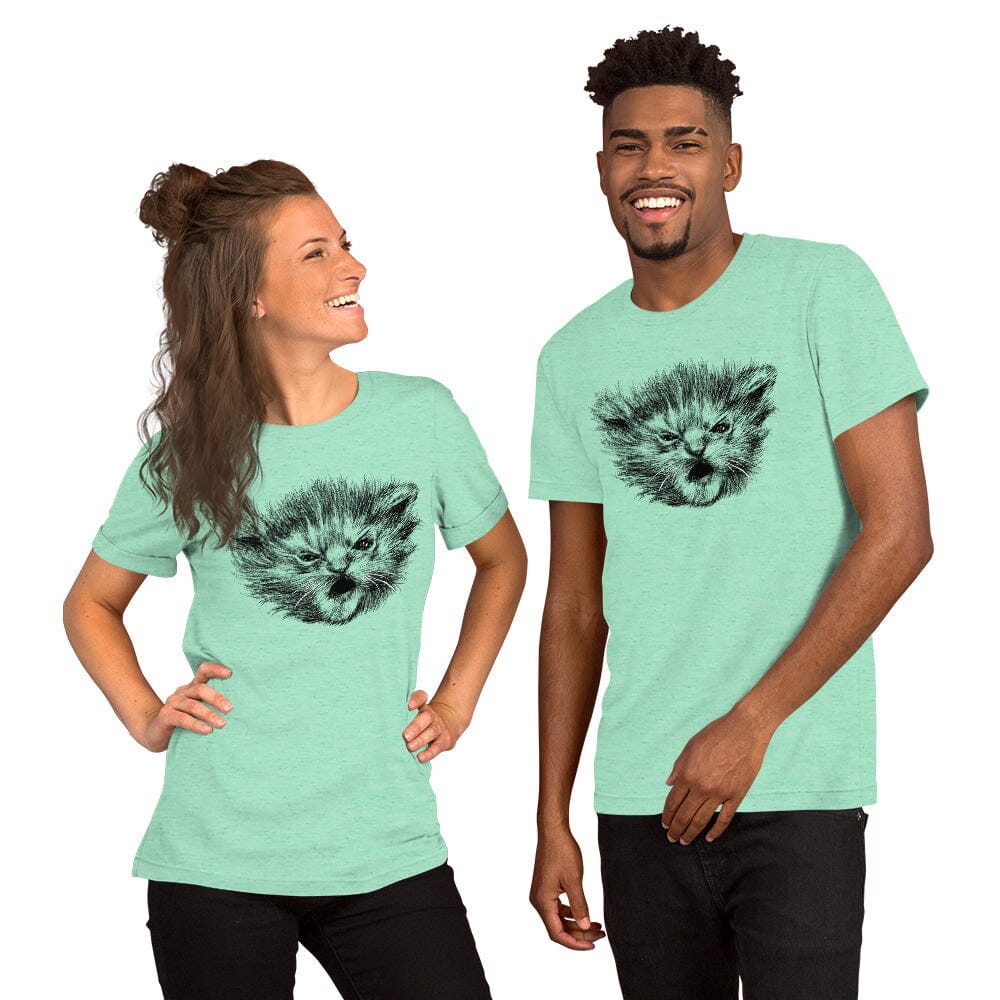 Angry Tater Tot T-Shirt [Unfoiled] (All net proceeds go to Kitty CrusAIDe) JoyousJoyfulJoyness Heather Mint S 