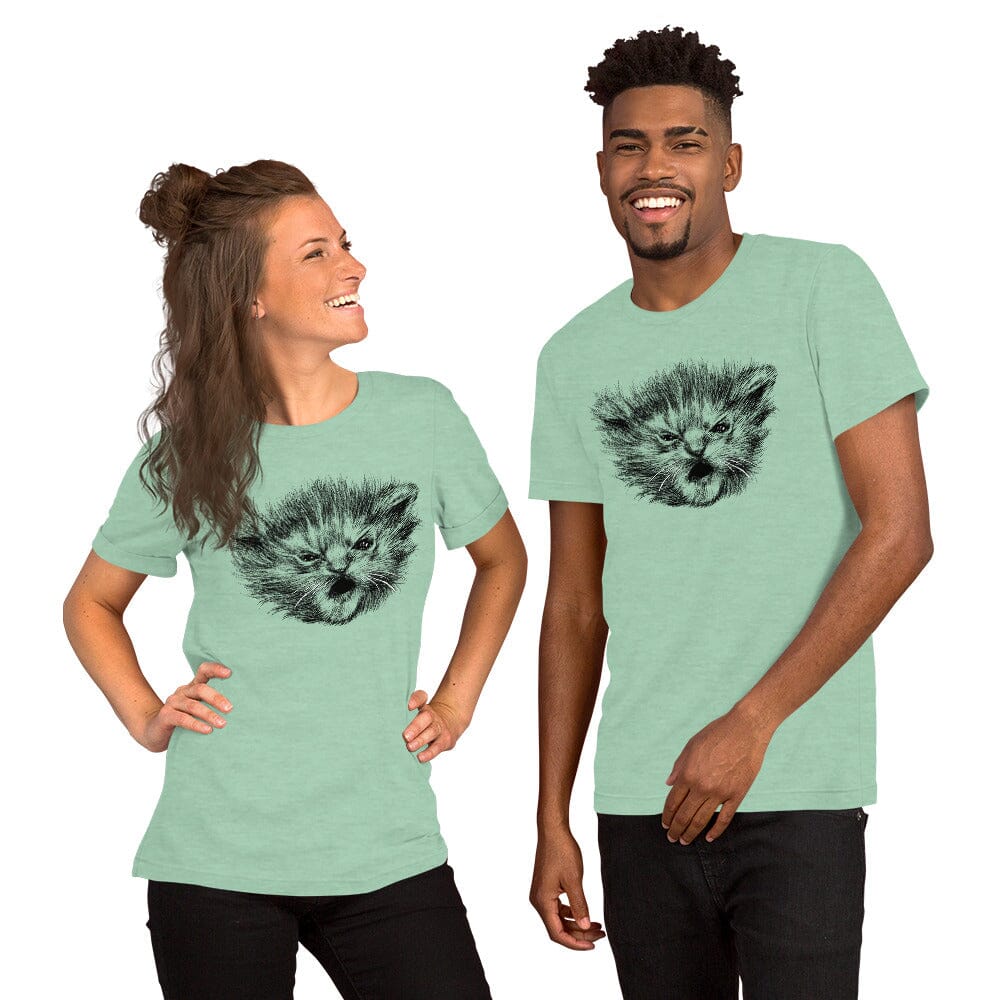 Angry Tater Tot T-Shirt [Unfoiled] (All net proceeds go to Kitty CrusAIDe) JoyousJoyfulJoyness Heather Prism Mint XS 