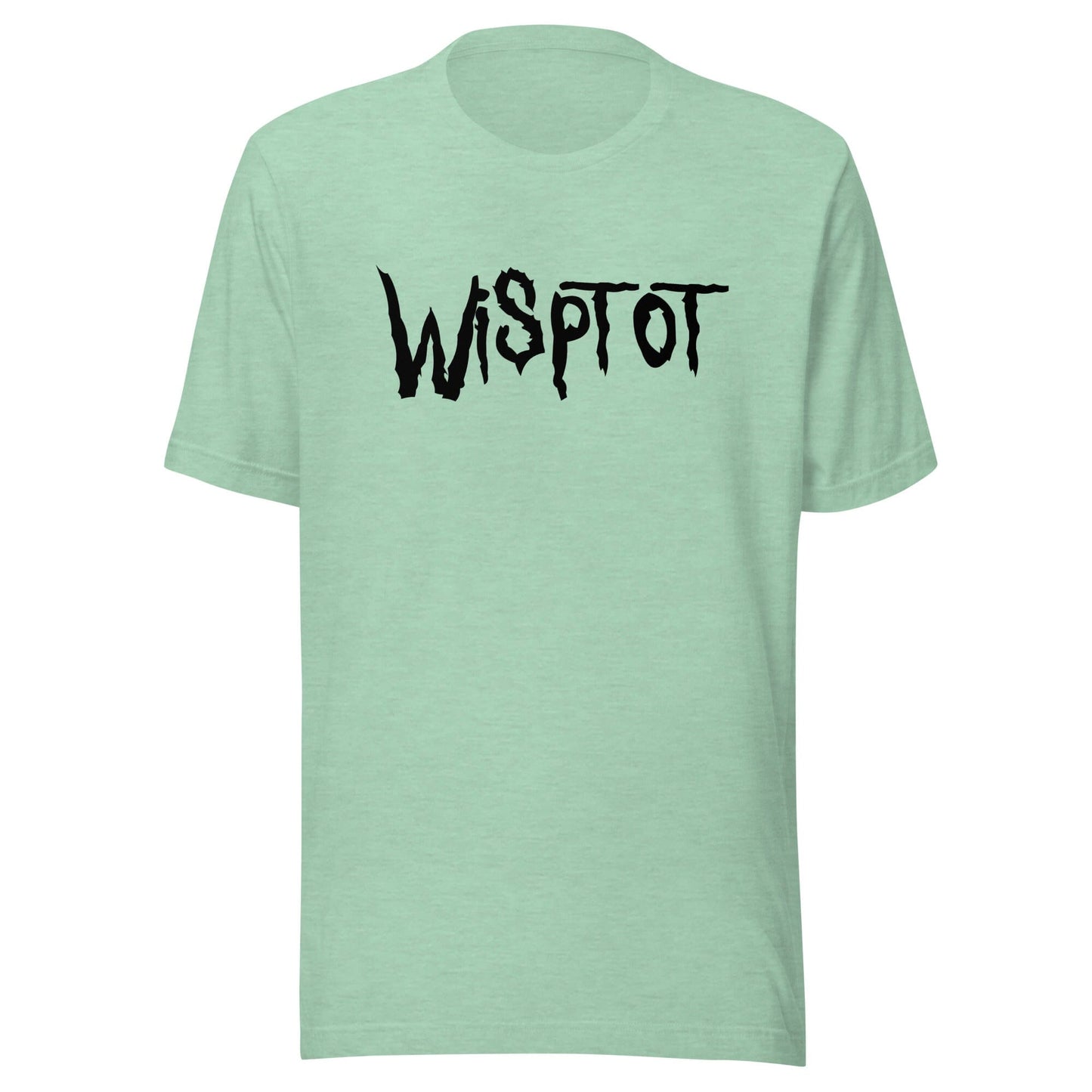 WispTot T-Shirt (Extended Sizing) [Unfoiled] (All net proceeds go to equally to Kitty CrusAIDe and Rags to Riches Animal Rescue) JoyousJoyfulJoyness Heather Prism Mint 3XL 