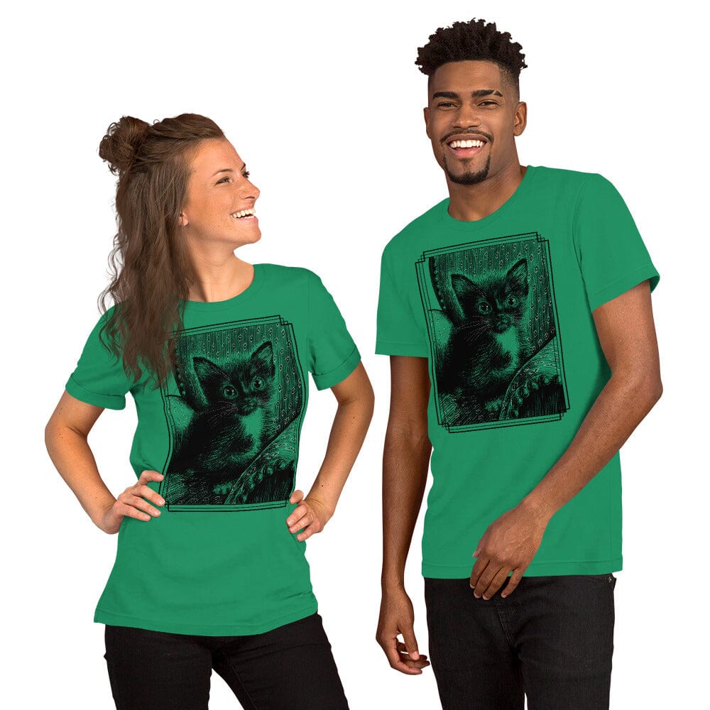 Tiny Tim and his Chair T-Shirt [Unfoiled] (All net proceeds go to Tiny Tim's Tiny Foster Family) JoyousJoyfulJoyness Kelly XS 