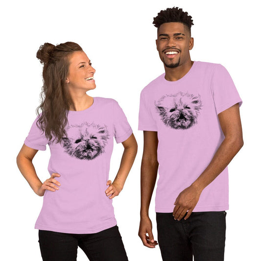 Angry Wisp T-Shirt [Unfoiled] (All net proceeds go to Rags to Riches Animal Rescue, Inc.) JoyousJoyfulJoyness Lilac S 