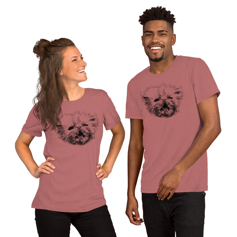 Angry Wisp T-Shirt [Unfoiled] (All net proceeds go to Rags to Riches Animal Rescue, Inc.) JoyousJoyfulJoyness Mauve S 