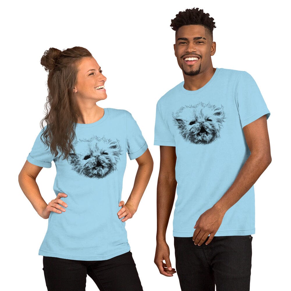 Angry Wisp T-Shirt [Unfoiled] (All net proceeds go to Rags to Riches Animal Rescue, Inc.) JoyousJoyfulJoyness Ocean Blue S 