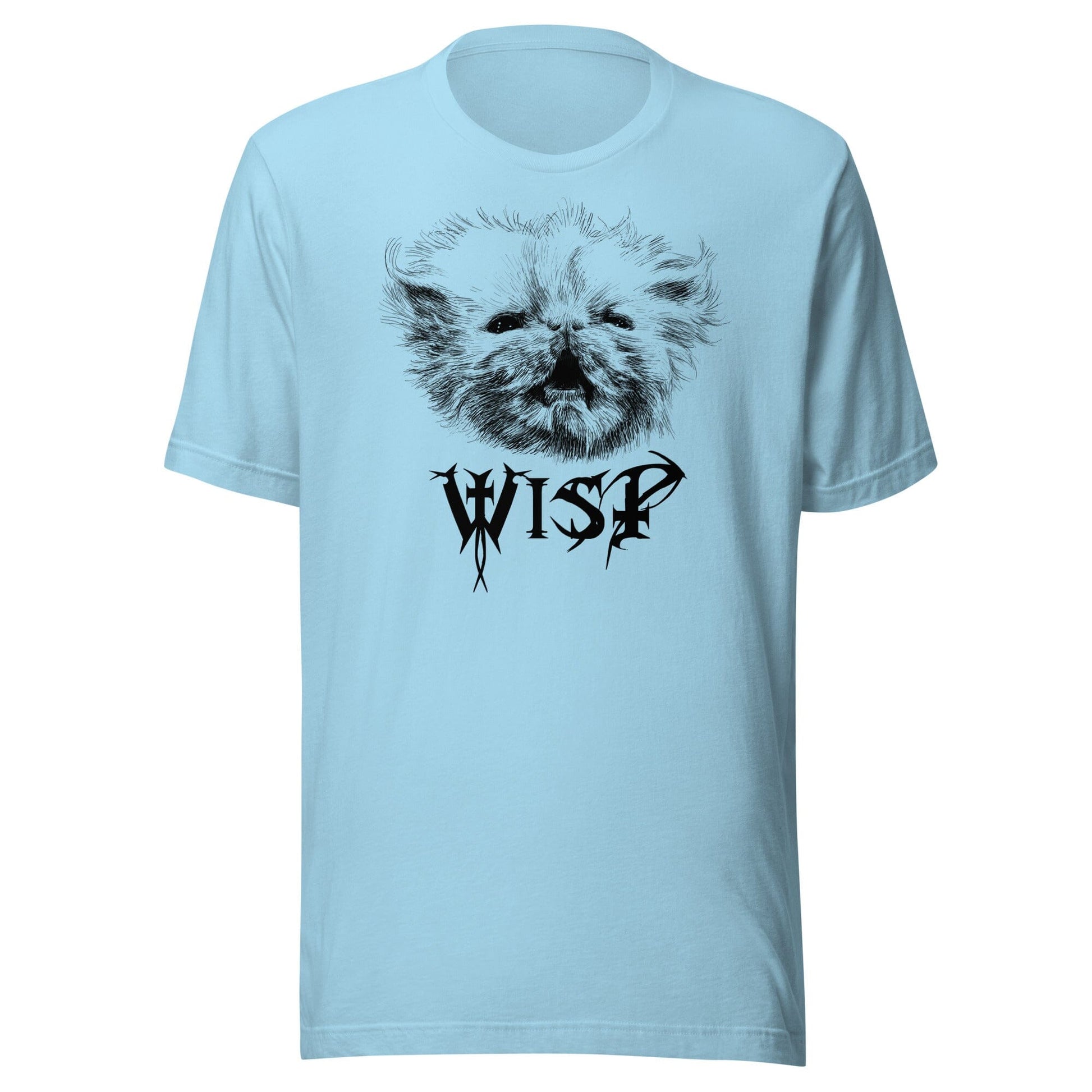 Metal Wisp T-Shirt [Unfoiled] (All net proceeds go to Rags to Riches Animal Rescue) JoyousJoyfulJoyness Ocean Blue S 