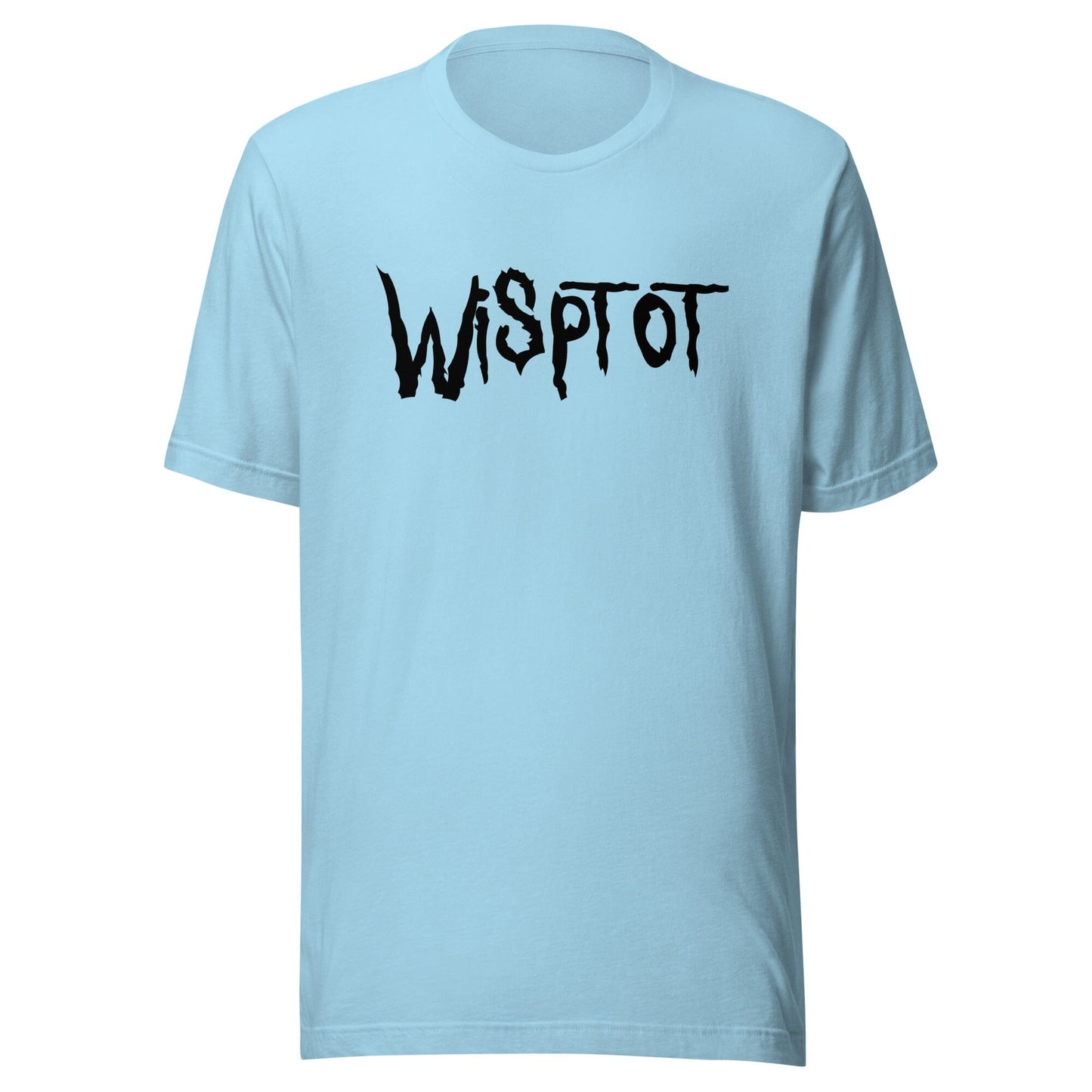 WispTot T-Shirt (Extended Sizing) [Unfoiled] (All net proceeds go to equally to Kitty CrusAIDe and Rags to Riches Animal Rescue) JoyousJoyfulJoyness Ocean Blue 3XL 