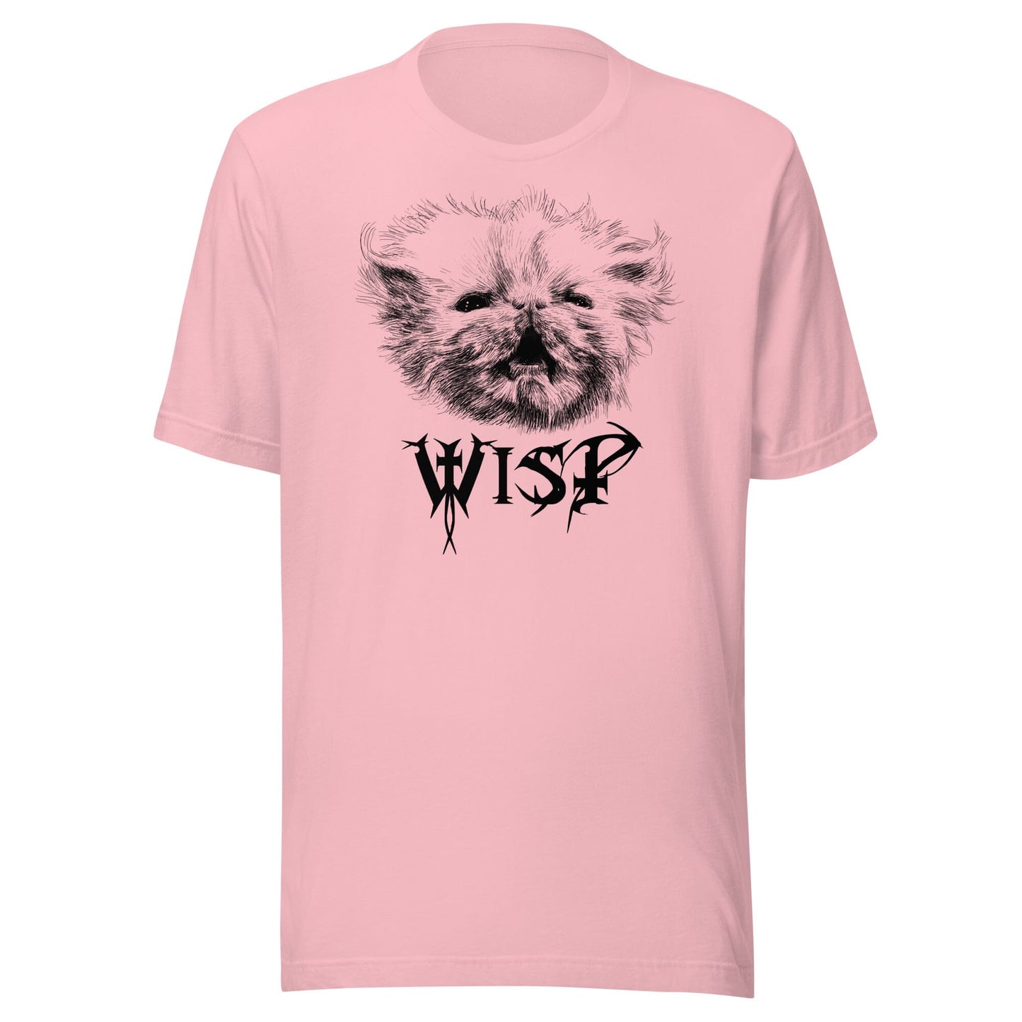 Metal Wisp T-Shirt [Unfoiled] (All net proceeds go to Rags to Riches Animal Rescue) JoyousJoyfulJoyness Pink S 