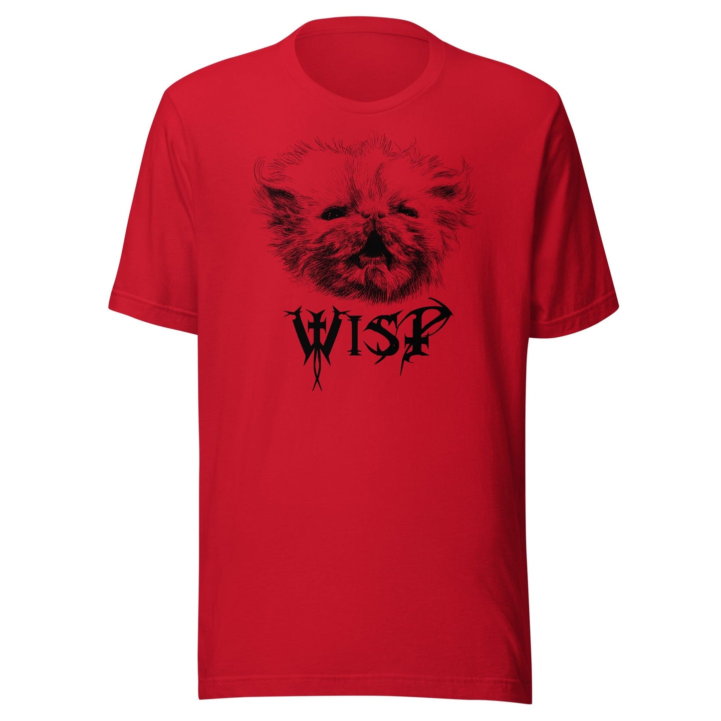 Metal Wisp T-Shirt [Unfoiled] (All net proceeds go to Rags to Riches Animal Rescue) JoyousJoyfulJoyness Red XS 