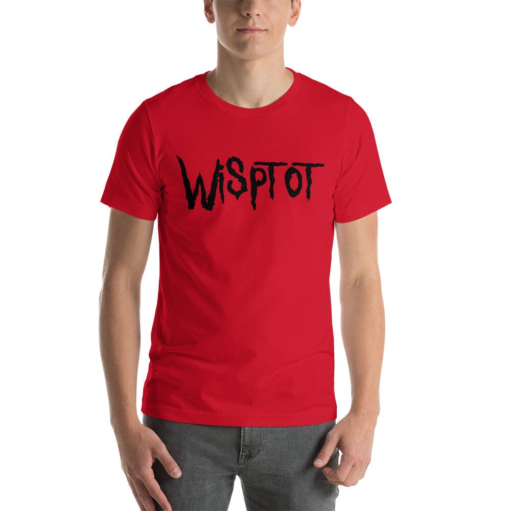 WispTot T-Shirt [Unfoiled] (All net proceeds go to equally to Kitty CrusAIDe and Rags to Riches Animal Rescue) JoyousJoyfulJoyness Red XS 
