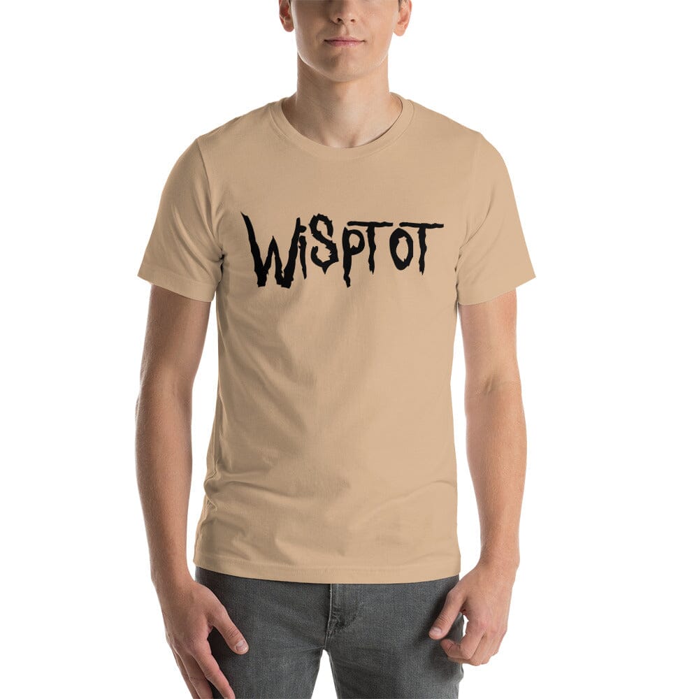 WispTot T-Shirt [Unfoiled] (All net proceeds go to equally to Kitty CrusAIDe and Rags to Riches Animal Rescue) JoyousJoyfulJoyness Tan XS 
