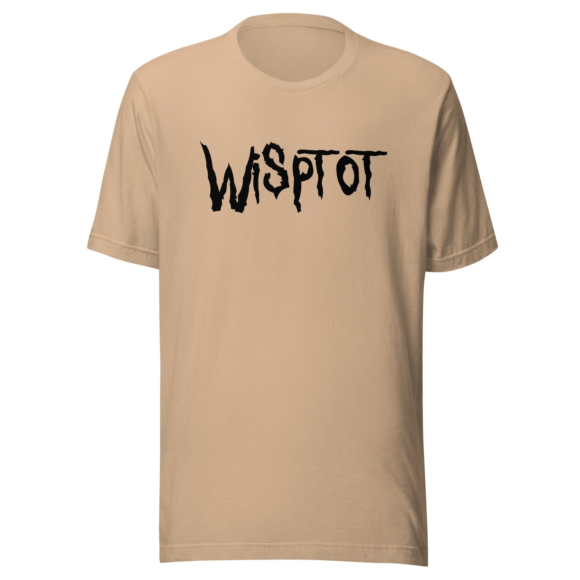 WispTot T-Shirt (Extended Sizing) [Unfoiled] (All net proceeds go to equally to Kitty CrusAIDe and Rags to Riches Animal Rescue) JoyousJoyfulJoyness Tan 3XL 