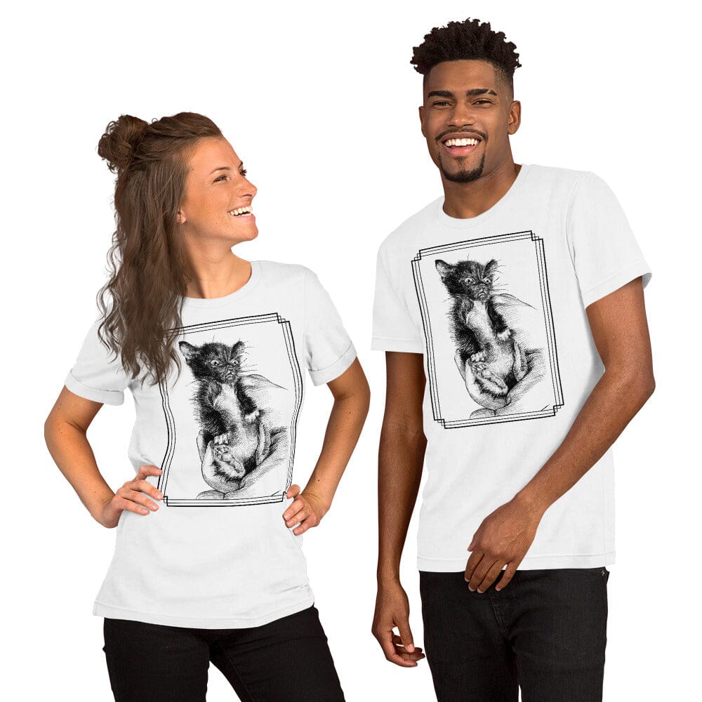 Silly Tiny Tim T-Shirt [Unfoiled] (All net proceeds go to Tiny Tim's Tiny Foster Family) JoyousJoyfulJoyness White XS 