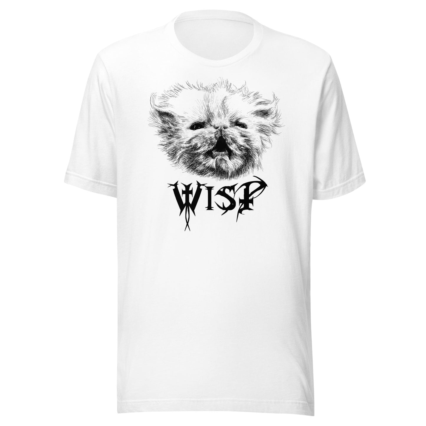 Metal Wisp T-Shirt [Unfoiled] (All net proceeds go to Rags to Riches Animal Rescue) JoyousJoyfulJoyness White XS 