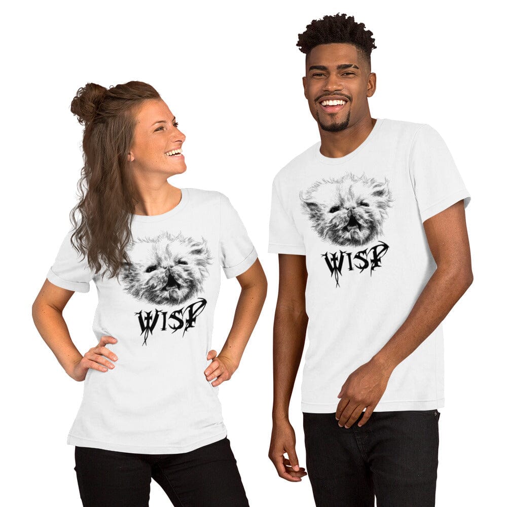 Metal Wisp T-Shirt (Extended Sizing) [Unfoiled] (All net proceeds go to Rags to Riches Animal Rescue) JoyousJoyfulJoyness White 3XL 