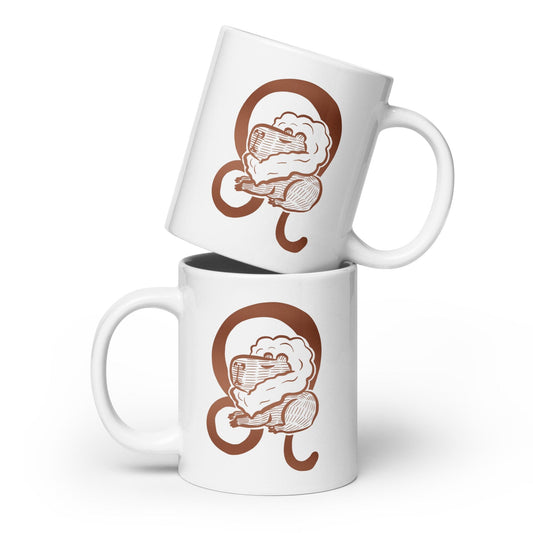 Capybara Zodiac - 05 - Leo Ceramic Mug JoyousJoyfulJoyness 20 oz 