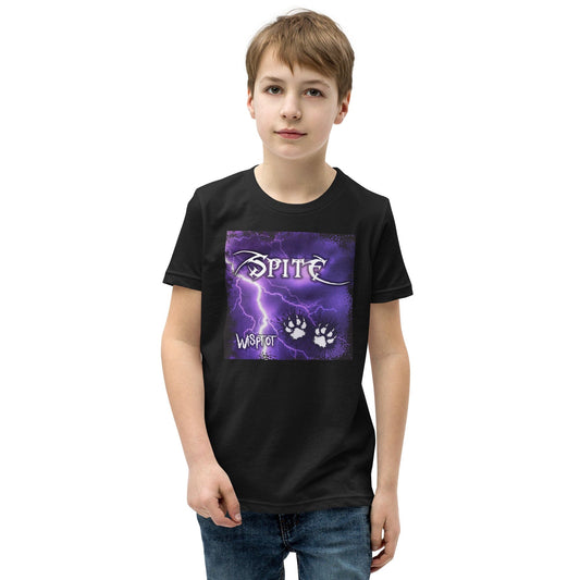 WispTot Album YOUTH T-Shirt [Unfoiled] (All net proceeds go to equally to Kitty CrusAIDe and Rags to Riches Animal Rescue) JoyousJoyfulJoyness Black S 