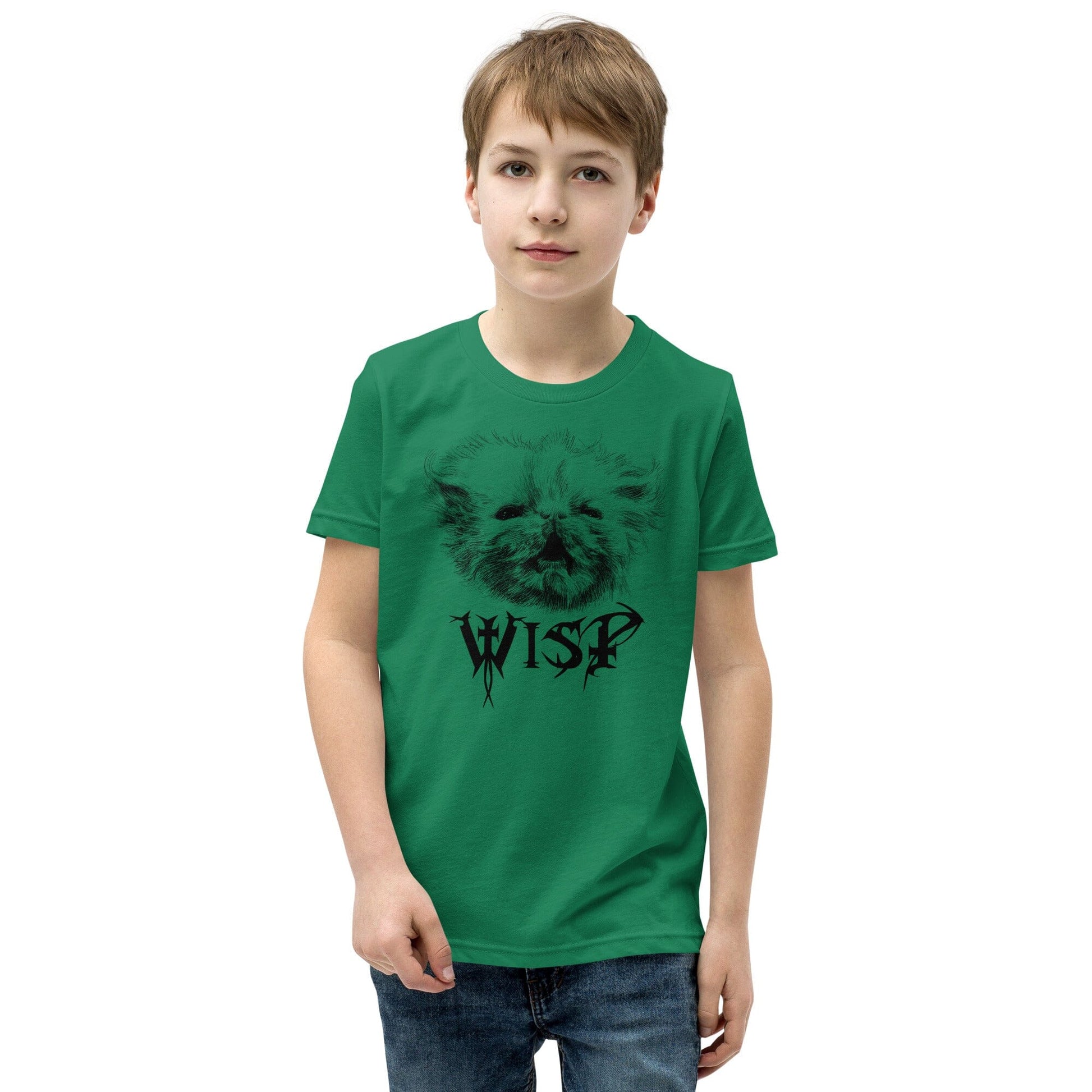 Metal Wisp YOUTH T-Shirt [Unfoiled] (All net proceeds go to Rags to Riches Animal Rescue) JoyousJoyfulJoyness Kelly S 