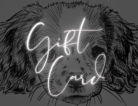 JoyousJoyfulJoyness Gift Card (Dog Design) Gift Cards JoyousJoyfulJoyness 