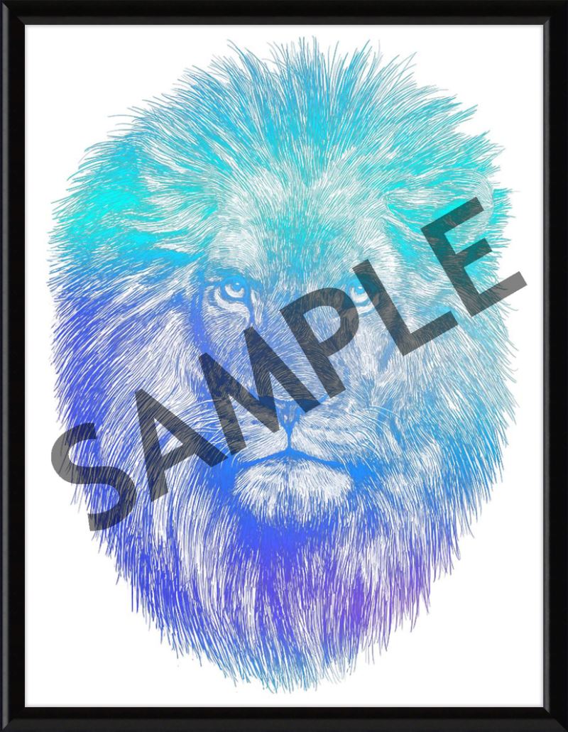 Custom Frames for 8.5x11 or 11x8.5 Inch Foiled Prints (US Only) Custom JoyousJoyfulJoyness 8 1/2" x 11" Hanover, in Gloss Black No Matting