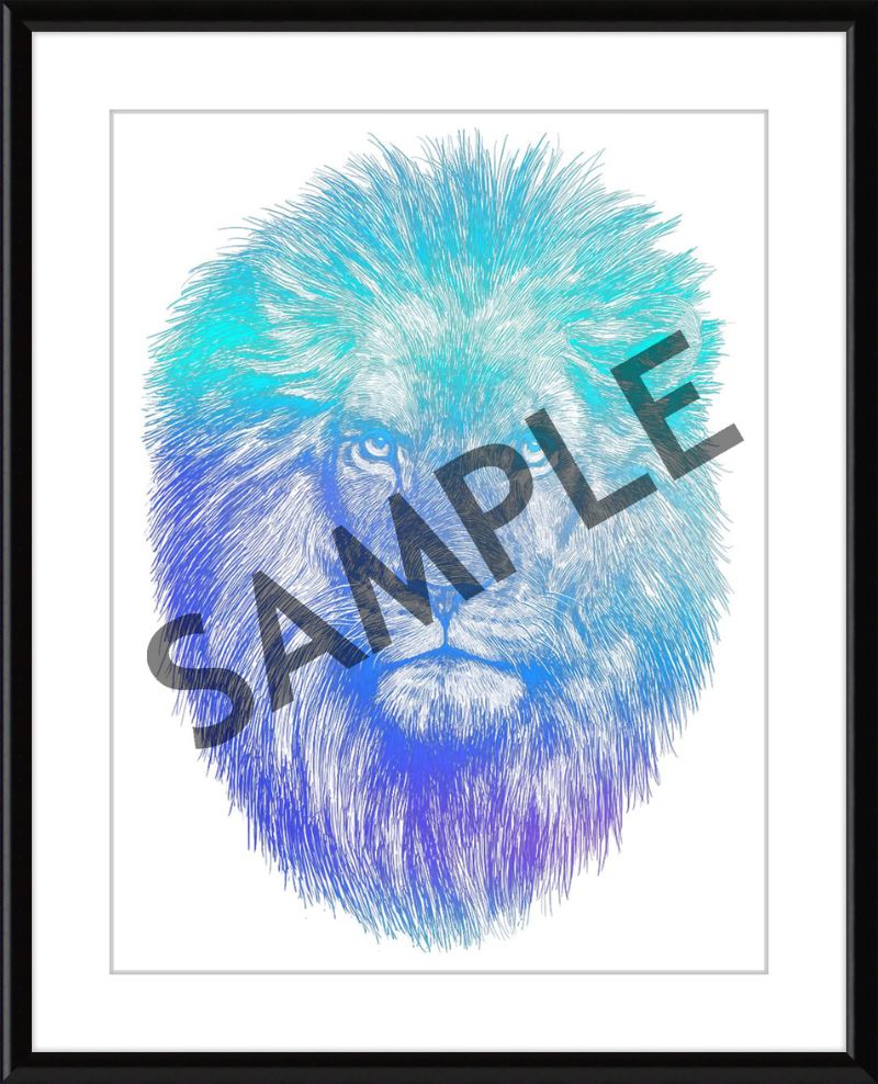 Custom Frames for 8.5x11 or 11x8.5 Inch Foiled Prints (US Only) Custom JoyousJoyfulJoyness 8 1/2" x 11" Hanover, in Gloss Black 1" Smooth White (White Core)