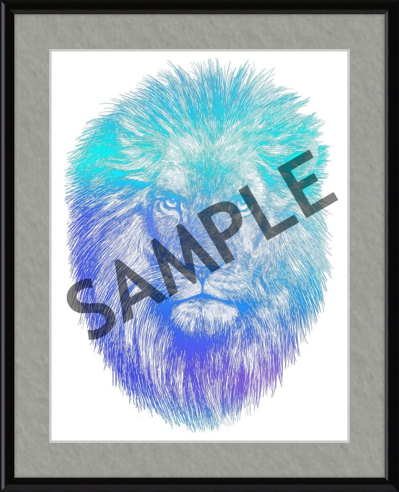 Custom Frames for 8.5x11 or 11x8.5 Inch Foiled Prints (US Only) Custom JoyousJoyfulJoyness 8 1/2" x 11" Hanover, in Gloss Black 1" Gray (White Core)