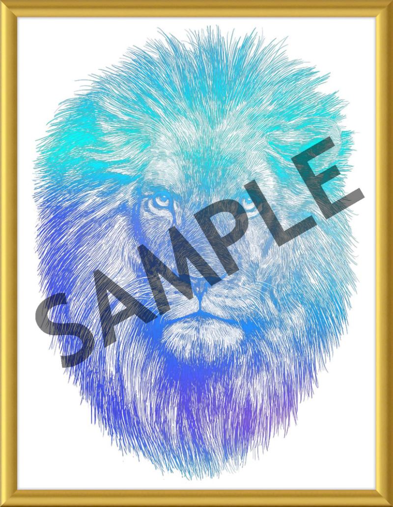 Custom Frames for 8.5x11 or 11x8.5 Inch Foiled Prints (US Only) Custom JoyousJoyfulJoyness 8 1/2" x 11" Hanover, in Satin Gold No Matting