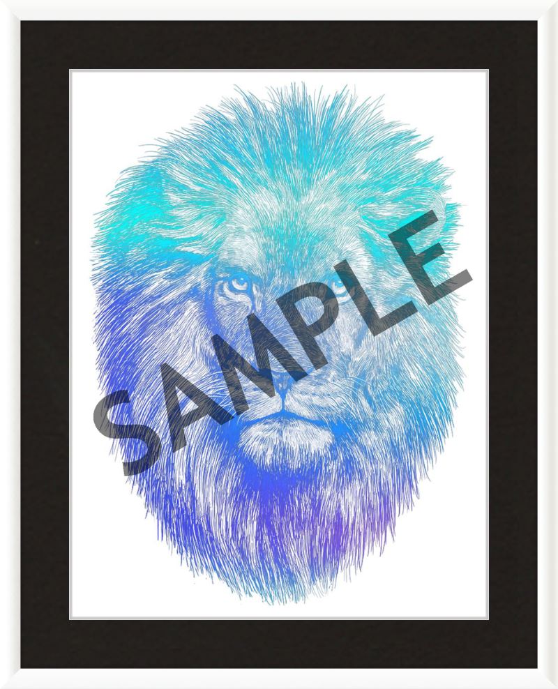 Custom Frames for 8.5x11 or 11x8.5 Inch Foiled Prints (US Only) Custom JoyousJoyfulJoyness 8 1/2" x 11" Hanover, in White 1" Smooth Black (White Core)