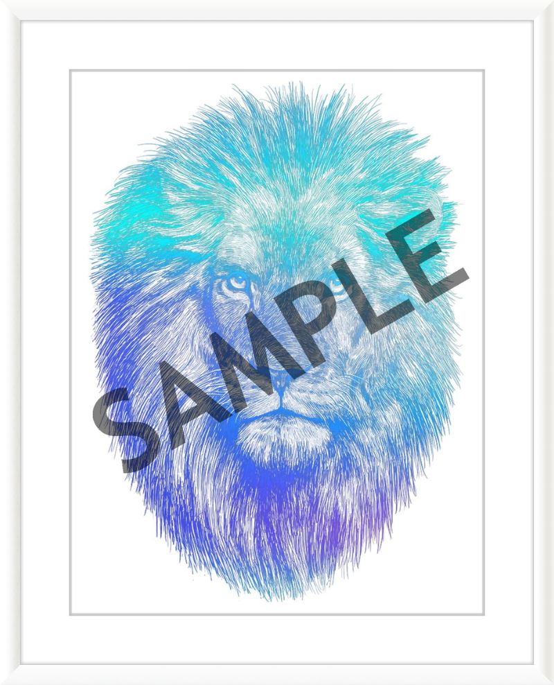 Custom Frames for 8.5x11 or 11x8.5 Inch Foiled Prints (US Only) Custom JoyousJoyfulJoyness 8 1/2" x 11" Hanover, in White 1" Smooth White (White Core)