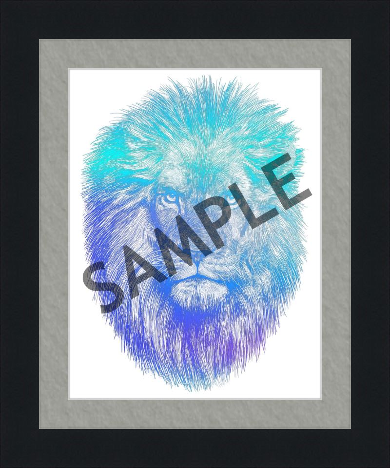 Custom Frames for 8.5x11 or 11x8.5 Inch Foiled Prints (US Only) Custom JoyousJoyfulJoyness 8 1/2" x 11" Derby, in Black 1" Gray (White Core)