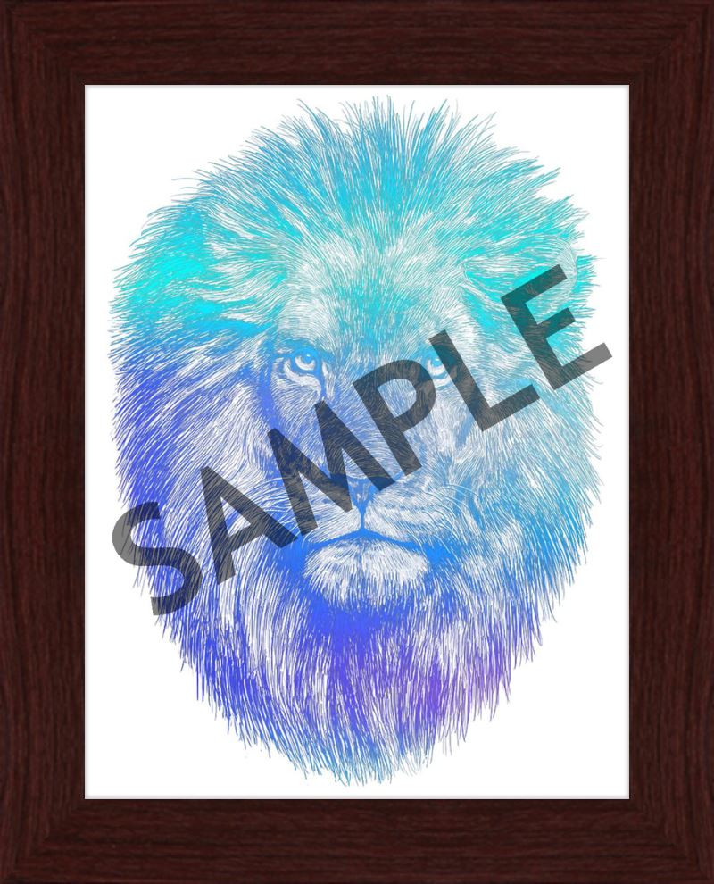 Custom Frames for 8.5x11 or 11x8.5 Inch Foiled Prints (US Only) Custom JoyousJoyfulJoyness 8 1/2" x 11" Derby, in Merlot No Matting