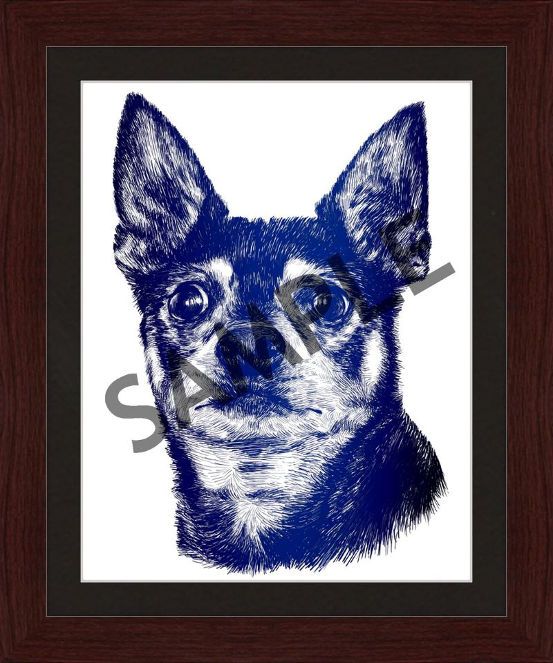 Custom Frames for 11x14 or 14x11 Inch Foiled Prints (US Only) Custom JoyousJoyfulJoyness 11" x 14" Derby, in Merlot 1" Smooth Black (White Core)