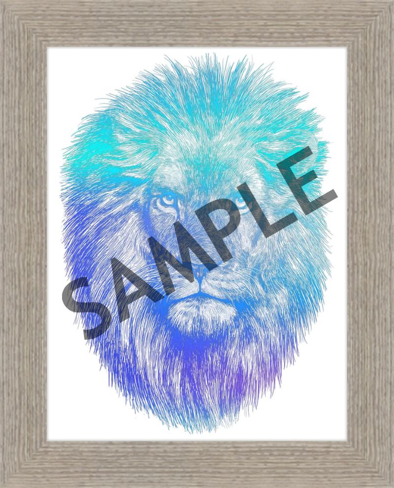 Custom Frames for 8.5x11 or 11x8.5 Inch Foiled Prints (US Only) Custom JoyousJoyfulJoyness 8 1/2" x 11" Derby, in Rustic Gray No Matting