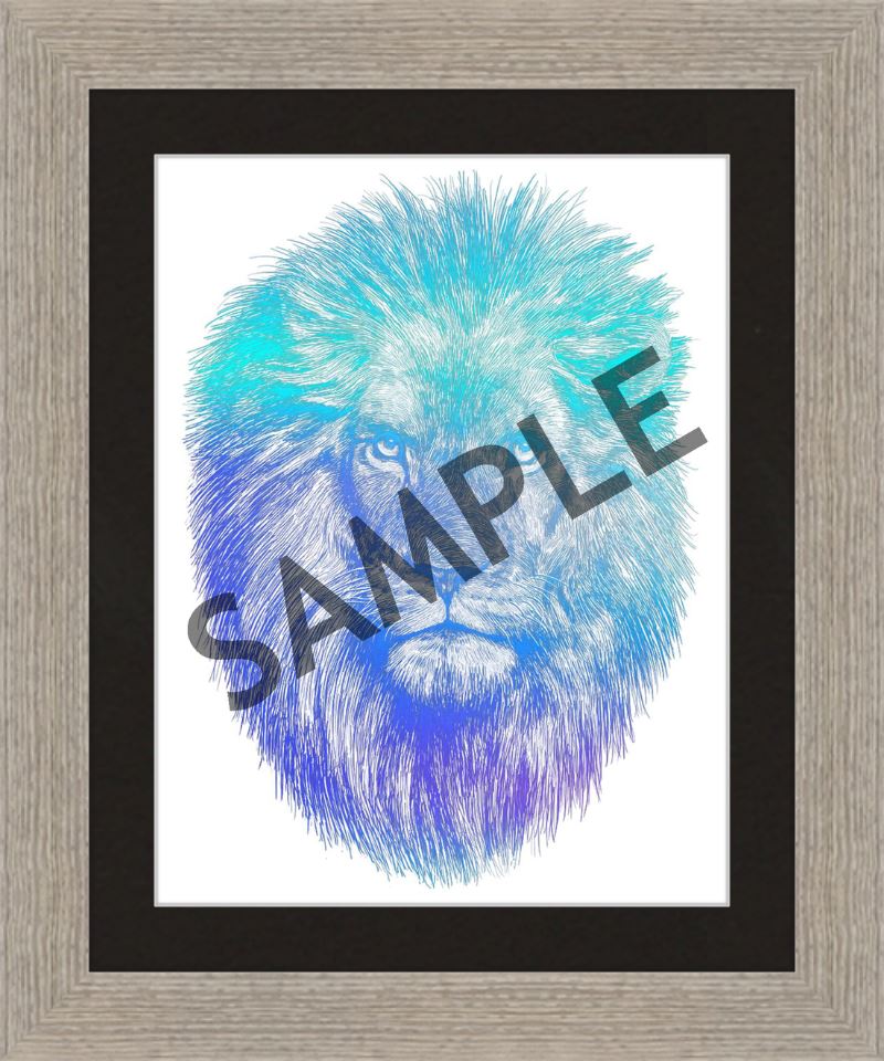 Custom Frames for 8.5x11 or 11x8.5 Inch Foiled Prints (US Only) Custom JoyousJoyfulJoyness 8 1/2" x 11" Derby, in Rustic Gray 1" Smooth Black (White Core)