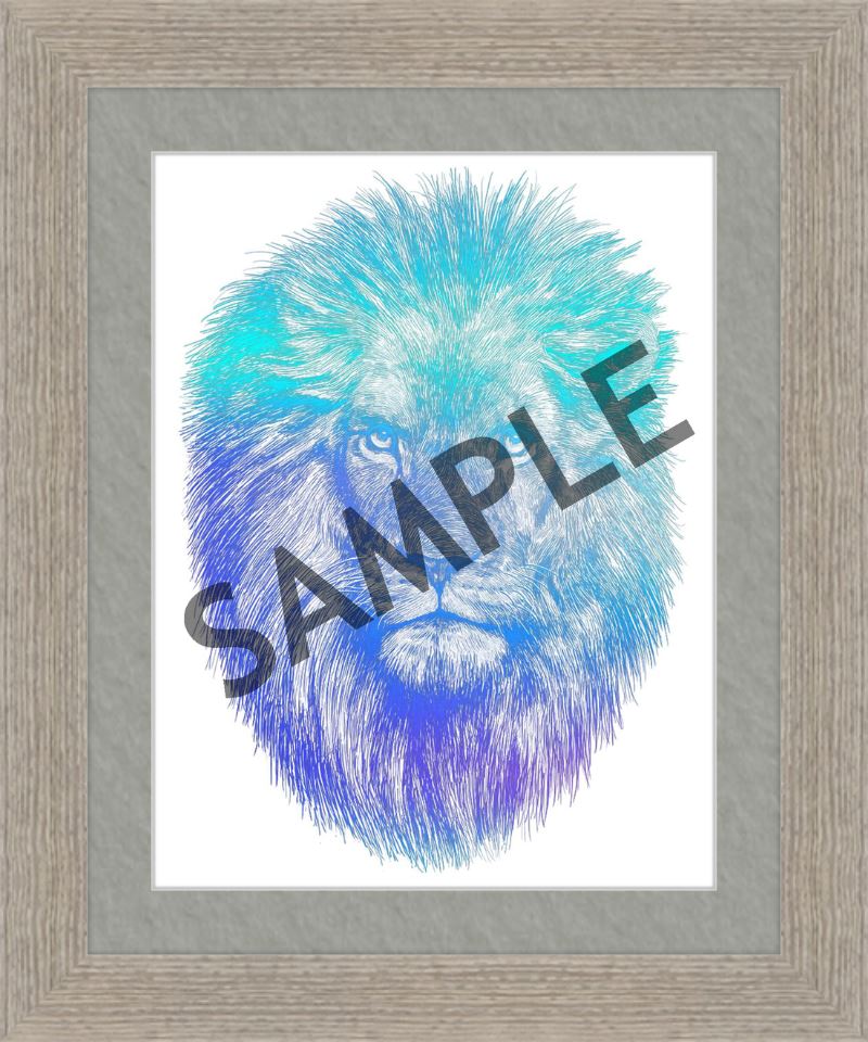 Custom Frames for 8.5x11 or 11x8.5 Inch Foiled Prints (US Only) Custom JoyousJoyfulJoyness 8 1/2" x 11" Derby, in Rustic Gray 1" Gray (White Core)